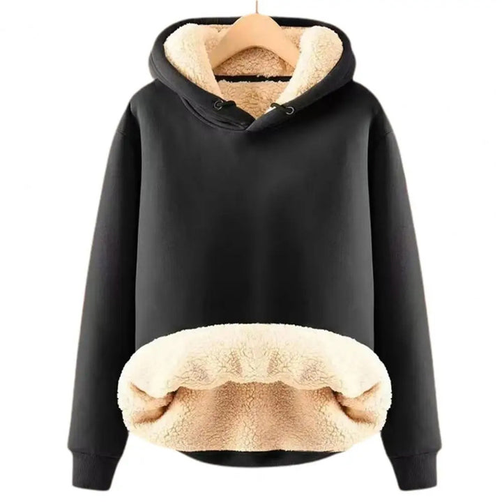 Zwarte hoodie voor dames