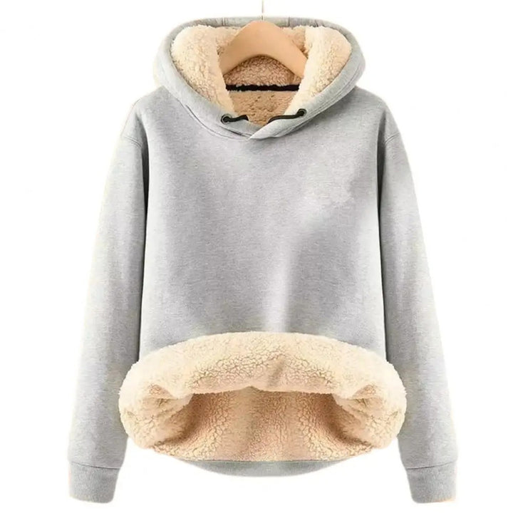 Grijze hoodie voor dames