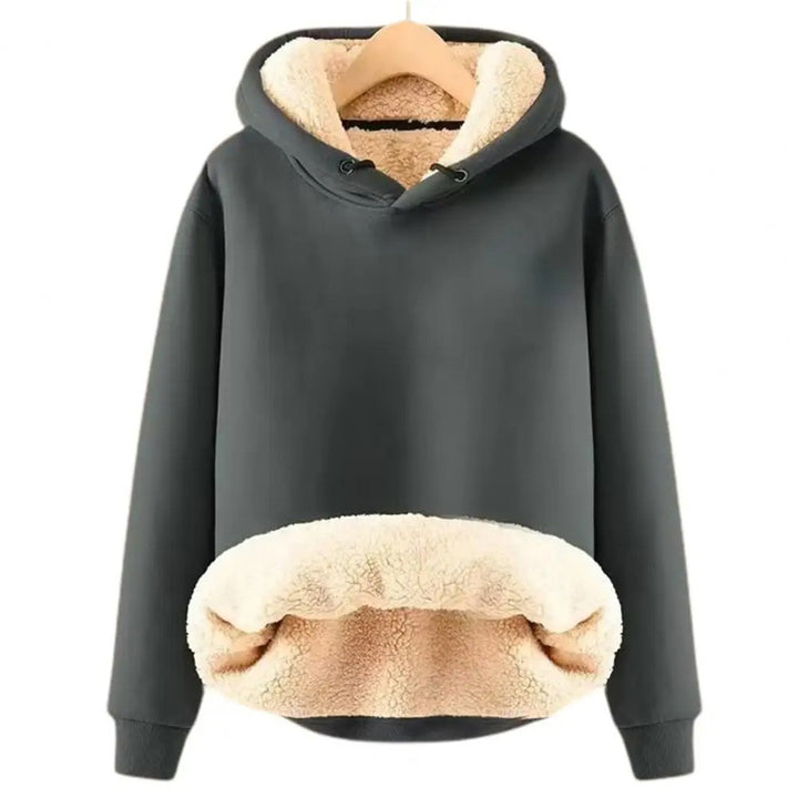Grijze hoodie voor dames