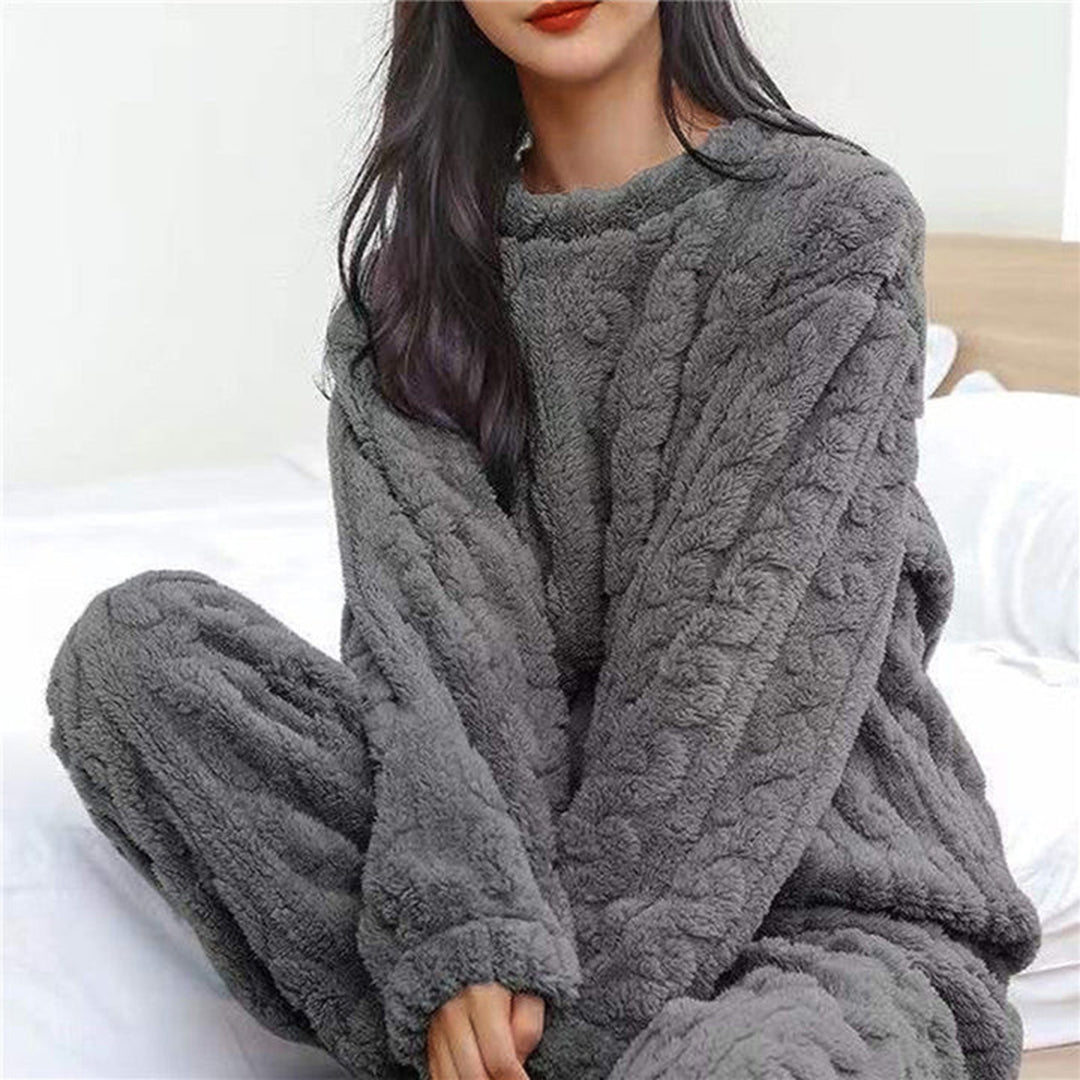 Grijze pyjama set voor dames