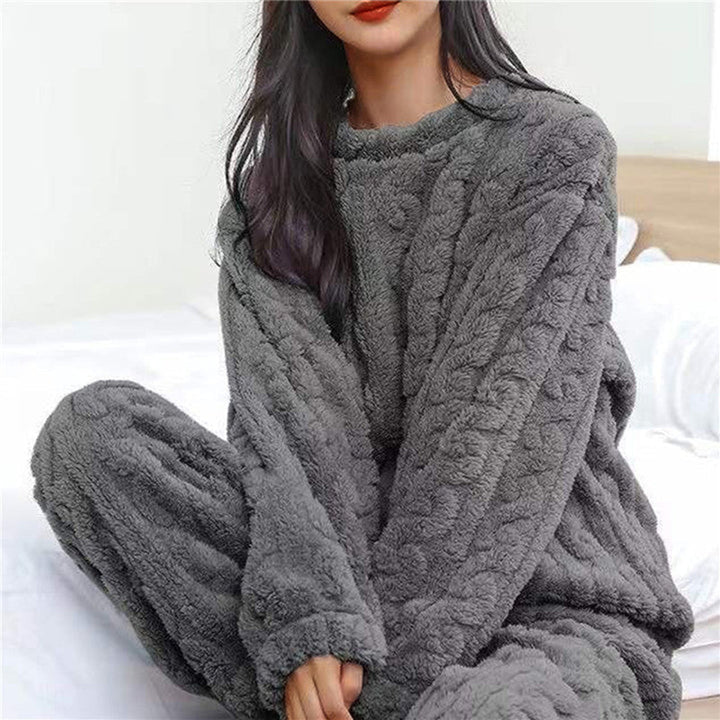 Grijze pyjama set voor dames